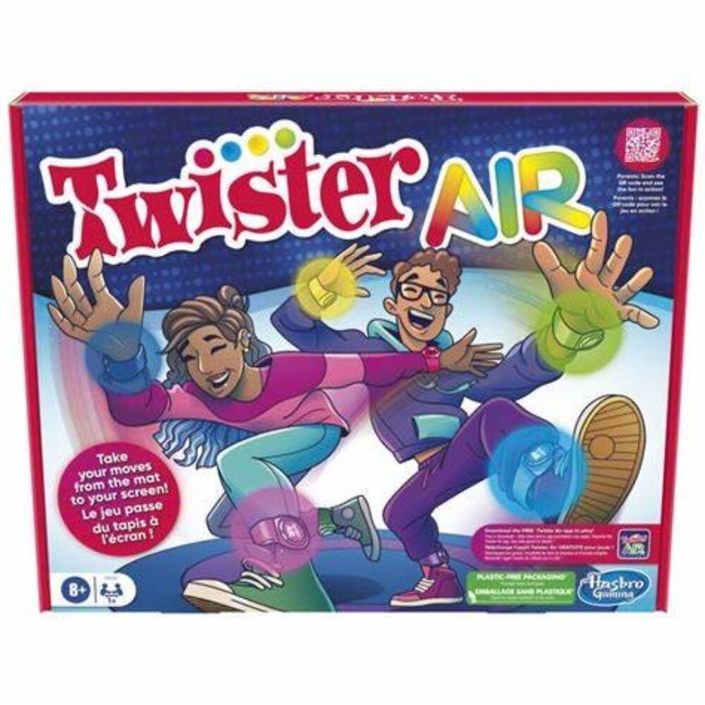 NEW! Never opened. TWISTER AIR game  Wrist and Ankle Bands, Boardgame